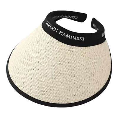 防晒帽女防紫外线户外骑车黑胶草帽遮脸太阳帽大帽檐空顶遮阳帽子