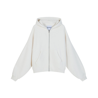 drew house basics素感拉链连帽卫衣25新品男女同款