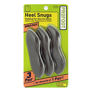 美国ProFoot舒适防磨半码后跟贴三对装6片高跟鞋鞋垫防掉防滑
