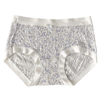 无痕高腰内裤日系碎花