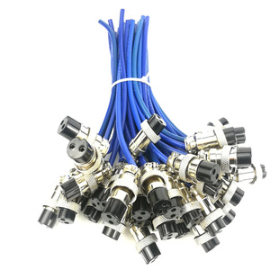 氩弧焊机航空接头快速电源开关插头焊枪配件通用二芯接头氩弧焊机