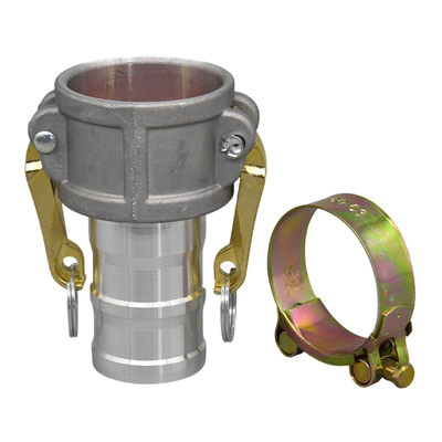 卡接快速接头油罐车变径铝油管