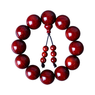 印度小叶紫檀手串男女金星文玩檀香木红木佛珠项链108颗珠子手链