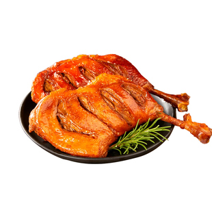 盐焗大鸭腿开袋即食战斧整箱批发卤味熟食香辣鸭货解馋非氮气零食
