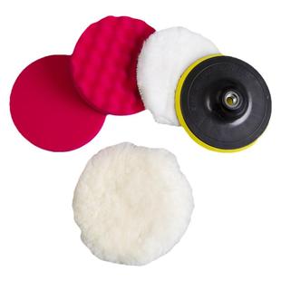 汽车打蜡神器海绵轮羊毛球抛光机电钻海绵打磨抛光盘划痕修复套装