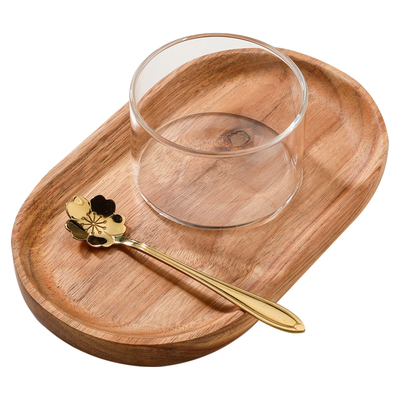 索厨耐高温玻璃雪糕杯烘焙小碗