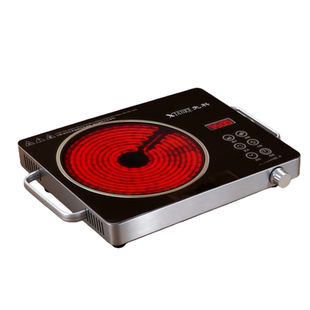 先科平面电陶炉3500W大功率猛火灶触控旋钮双操控家用电炉光波炉
