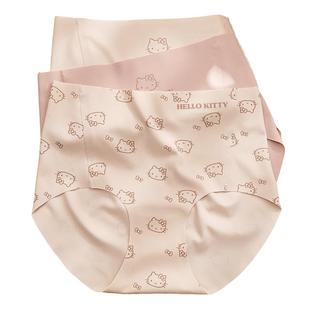 Gukoo/果壳内裤女春夏HelloKitty联名新款无痕女士三条装内裤组合