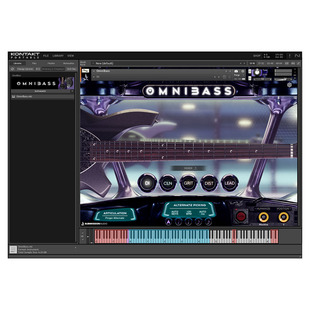 前卫全能贝司音源SubMission Audio OmniBass适于多种风格kontakt