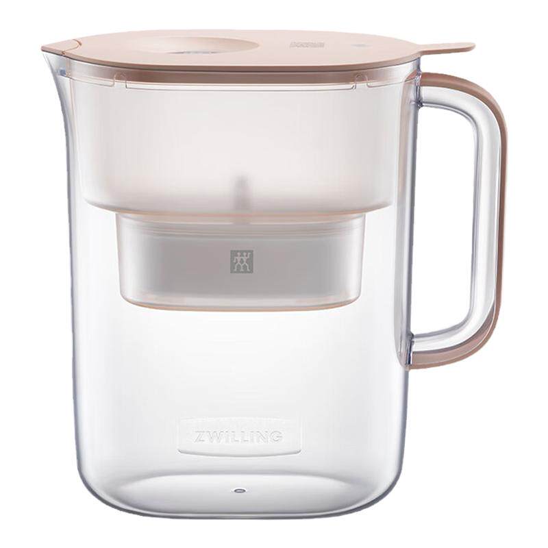 双立人家用滤水壶过滤厨房自来水直饮净水器3.5L大容量净水壶滤芯