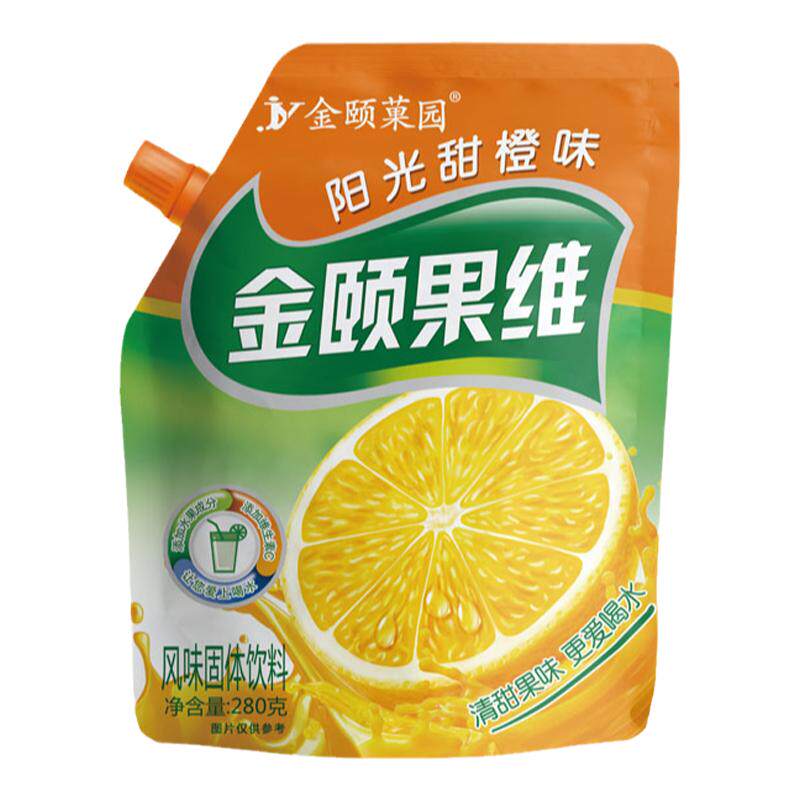 金颐阳光菠萝草莓味固体果汁