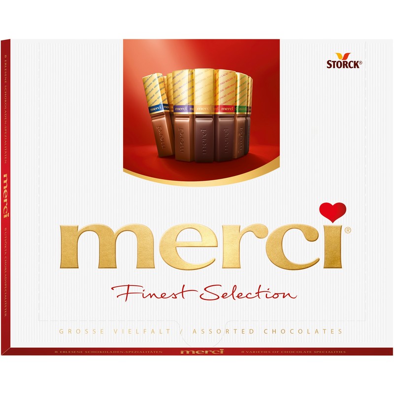 德国merci蜜思口红型巧克力礼盒