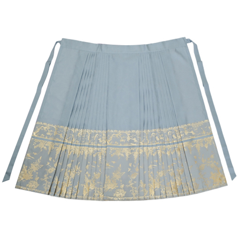 无衣饮羽原创【满庭芳】织纱马面日常夏季轻薄款高级感汉服马面裙