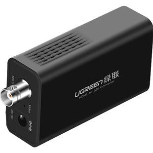 绿联 HDMI转SDI转换器线高清监控器广播级HDMI信号转3G/SD/HD-SDI
