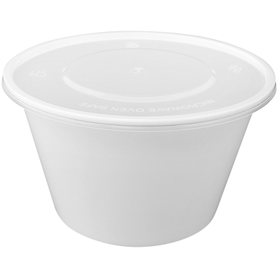 一次性白色加厚塑料碗整箱买划算