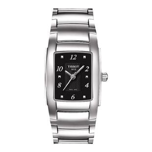 Tissot天梭时尚系列简约方形石英女表
