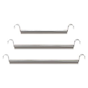 置物架衣架晾衣杆衣帽间简易布衣柜挂衣杆钩子带抓钩不锈钢横杆子