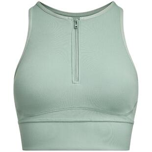 【自营】安德玛女子新款拉链柔软运动训练内衣背心6000361-348