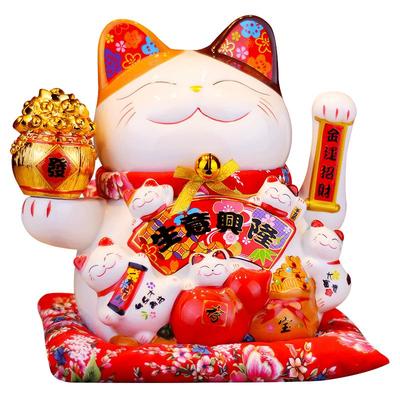 璞琪工坊摇手招财猫摆件开业送礼