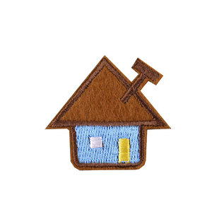 熨烫贴刺绣贴布贴 时尚衣服补丁贴 童装配件风景植物蝴蝶小鱼荷塘