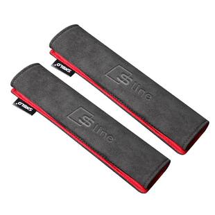 适用于奥迪Sline安全带翻毛皮护肩套A4LQ5LA6L/A5/Q3/Q5/Q7保险带