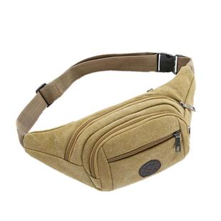 大容量腰包男多功能大腰围韩版潮加厚牛津布收银包女快递防水腰包