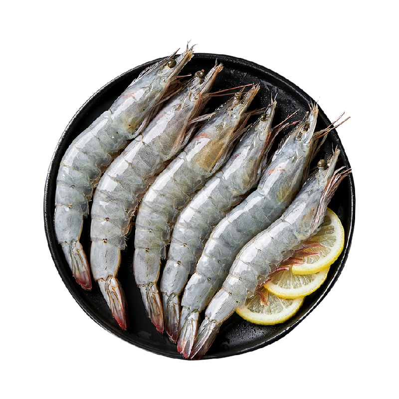 天海藏南美白虾1.65KG/盒约66-82只厄瓜多尔大虾鲜甜饱满原装进口