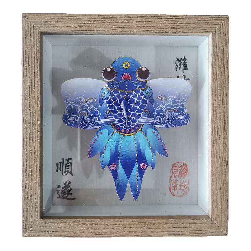 潍坊小金鱼风筝摆件文创纪念品
