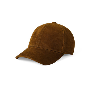 mrduck奢品级羊反绒棒球帽 进口混种小绵羊皮纯手工老钱风鸭舌帽