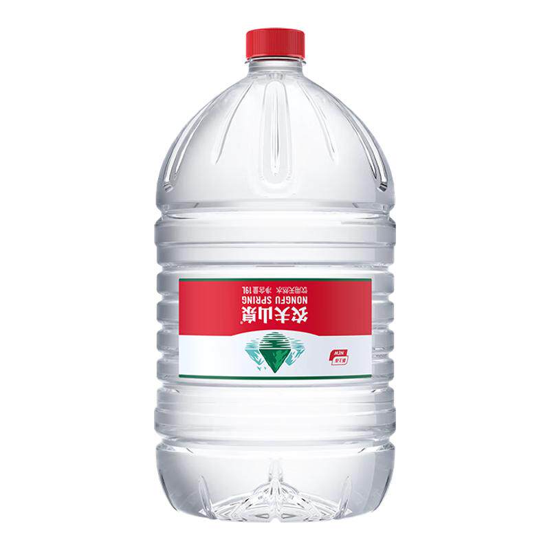 农夫山泉饮用天然水19L大桶水泡茶家庭公司专用送货上门带提手