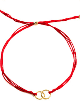 本命年圆满友谊永不分离红绳手绳