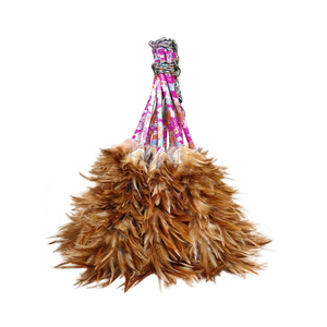 除尘新款圆头静电掸子家用车用手工鸡毛扫穿线小型新品推荐