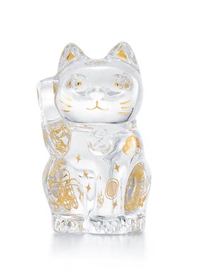 Baccarat巴卡拉招财猫摆件