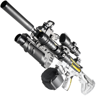 手自一体M416电动连发儿童水晶玩具枪可发射吃鸡男孩软弹突击步枪