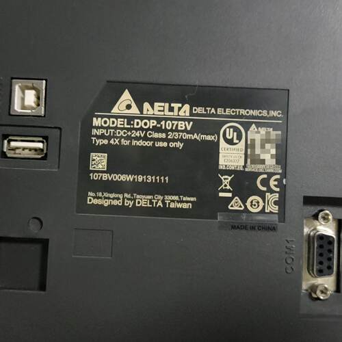 溢价-台达DELTA触摸屏 DOP-107BV，7寸工业触摸屏，D