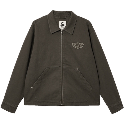 杰克琼斯外套男款秋季新款时尚复古宽松夹克潮流休闲纯棉上衣男装