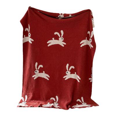 四季可用毛毯半边绒卡通午睡毯