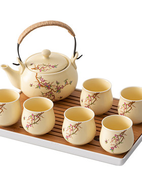毅煊新中式奶油风茶具套装