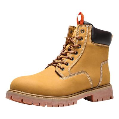 cat同款踢不烂大黄靴工装马丁靴