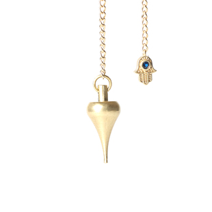 灵金属摆套装实心黄铜男女灵黄铜摆六芒星灵摆2025