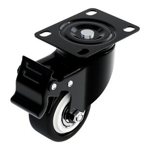 羊驼椅万向轮超静音耐磨轮子移动底座手推车平板车重物置物架滑轮