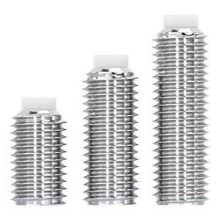 304不锈钢POM塑料柱塞紧定尼龙头胶头机米波珠缓冲螺丝钉M3M4M5M6