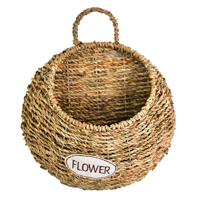 我只能说绝了挂墙面上装饰花篮