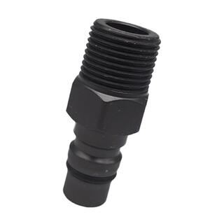 小风炮快速接头气管气动自锁快插公头母头吹尘枪外丝公头2分高压