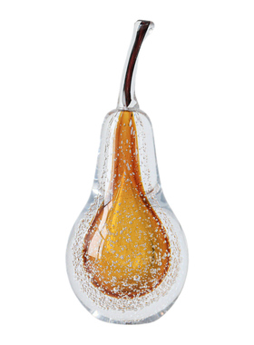 苹果和梨艺术琉璃摆件玻璃装饰品