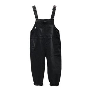 欧货小个子减龄牛仔背带裤女2026新款春季时尚宽松休闲哈伦连体裤