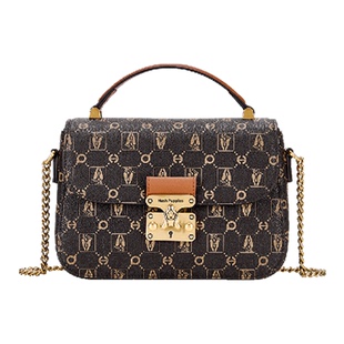 暇步士女包2026新款经典复古老花手提包时尚休闲上班通勤斜挎包女