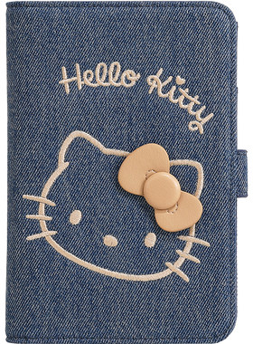 toutouhellokitty牛仔饼干护照包