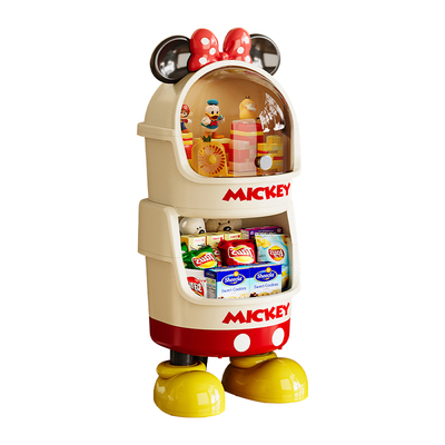 迪斯尼客厅玩具零食收纳柜