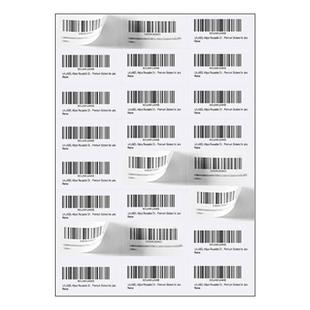 亚马逊FBA标签打印贴纸 made in china美国4/6外箱箱唛21/24/27/30/40/44格sku入仓fnsku 不干胶铜版A4条码纸